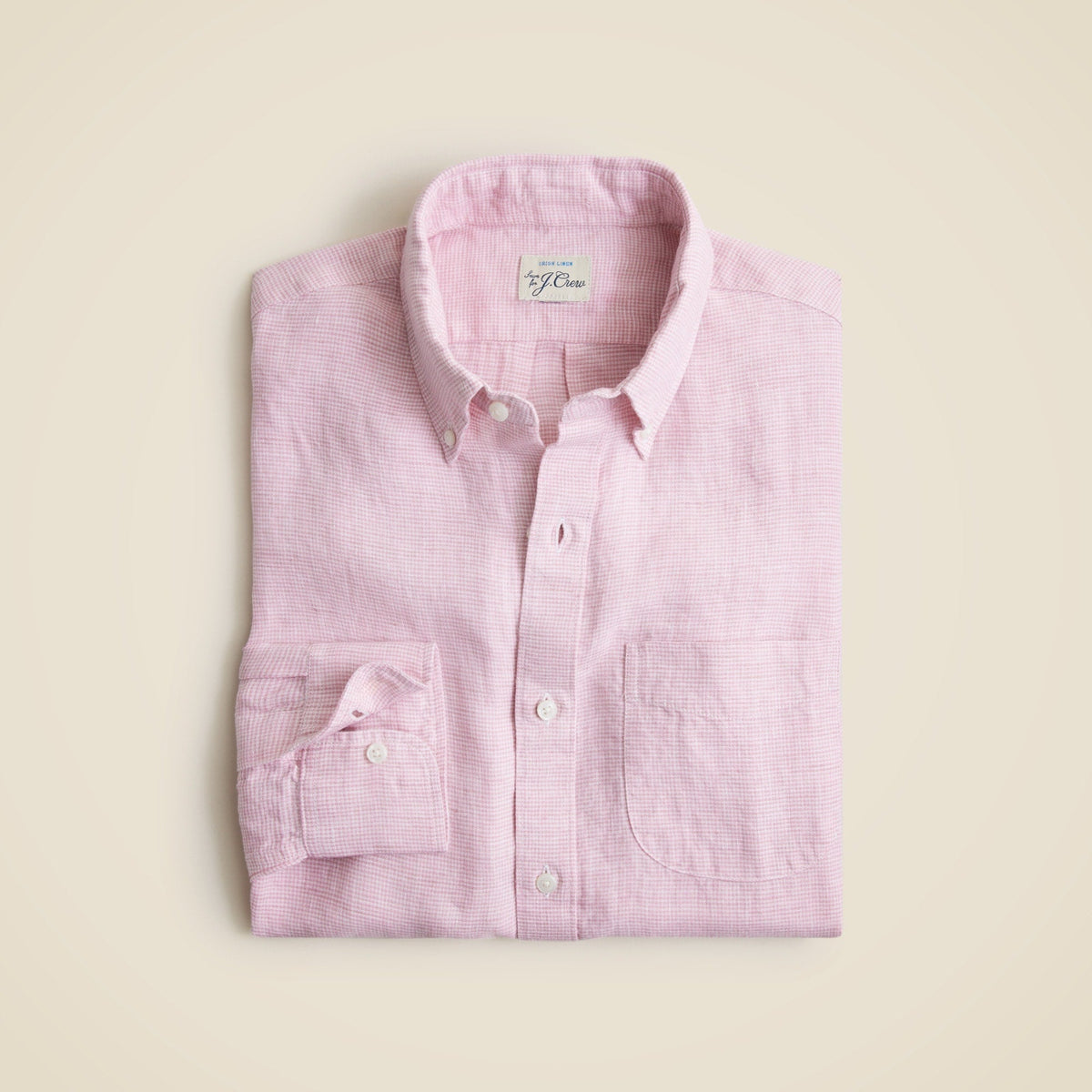 Slim Baird McNutt Irish linen shirt