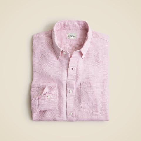 Slim Baird McNutt Irish linen shirt