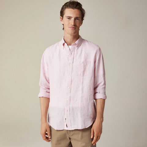 Slim Baird McNutt Irish linen shirt