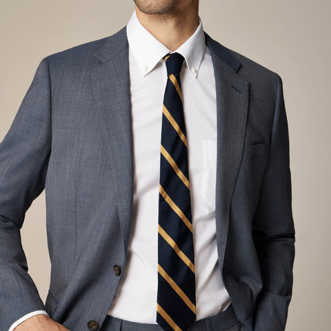 Slim Bowery wrinkle-free dress shirt with button-down collar