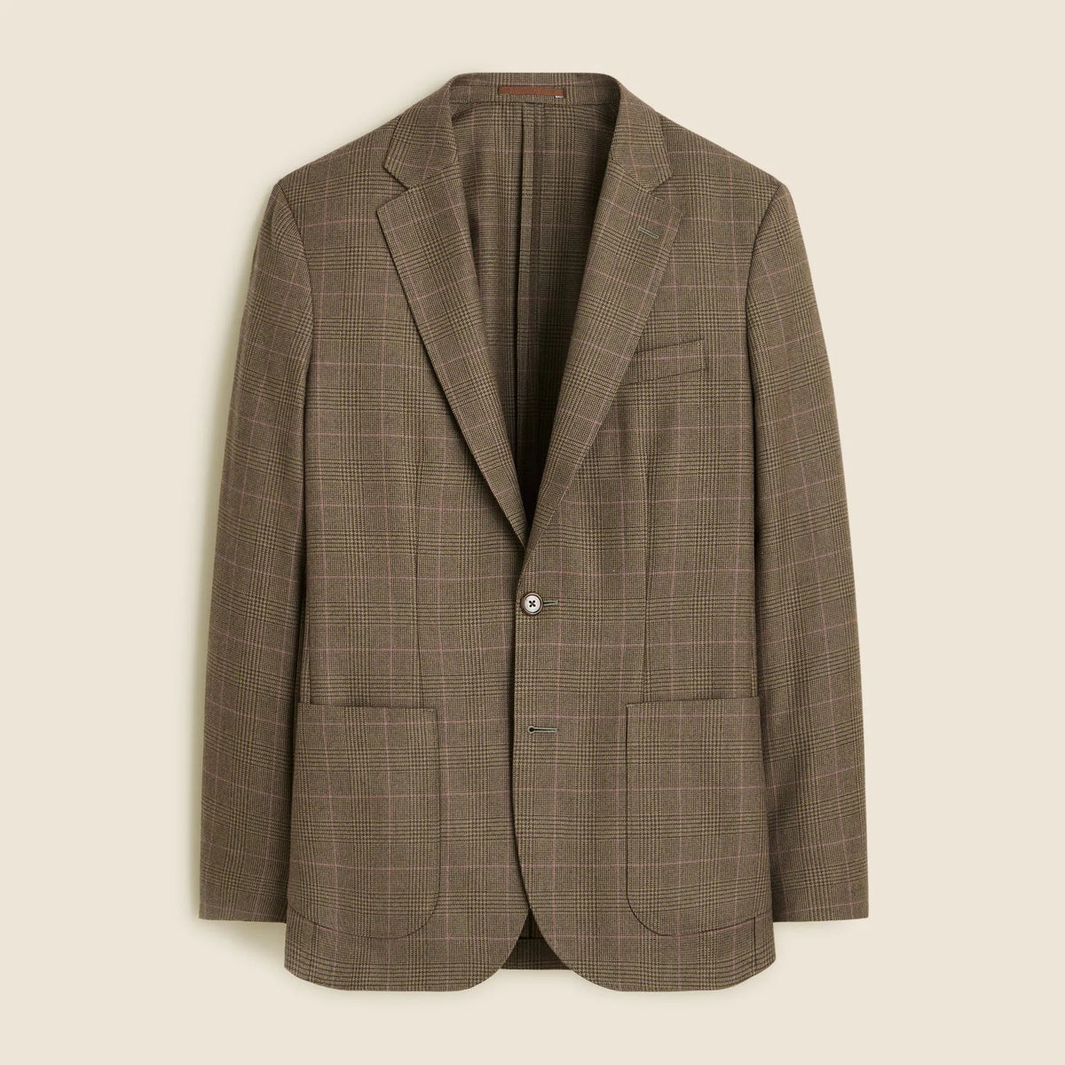 Ludlow Slim-fit blazer in English cotton-wool blend