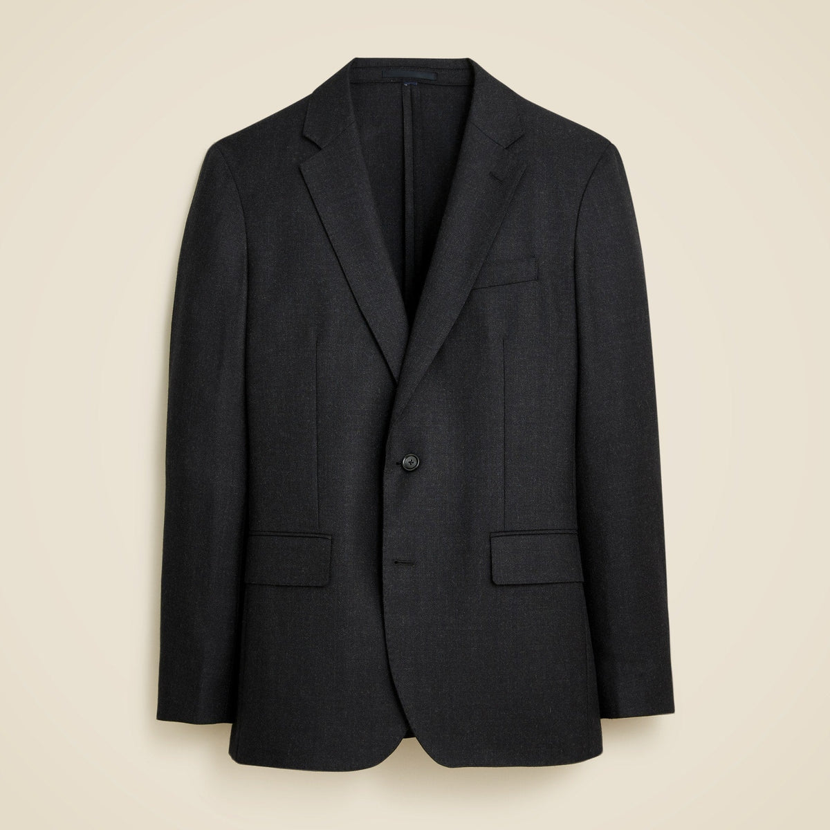 Ludlow Slim-fit suit jacket in English cotton-wool blend