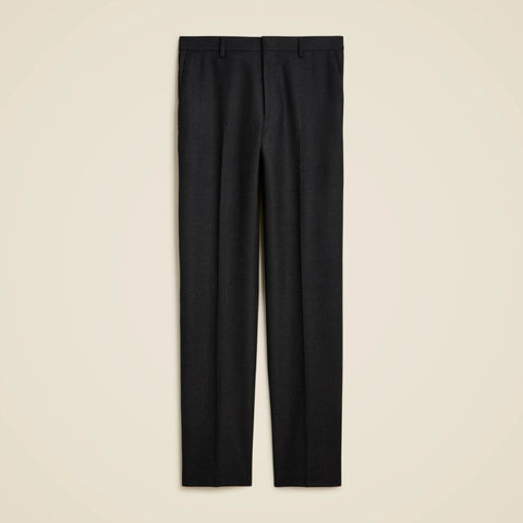 Ludlow Slim-fit suit pant in English cotton-wool blend