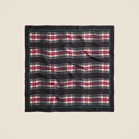 Oversized silk bandana