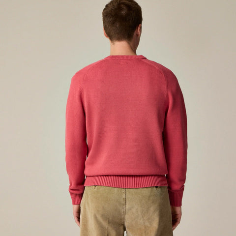 Heritage cotton crewneck sweater