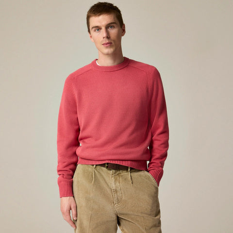 Heritage cotton crewneck sweater
