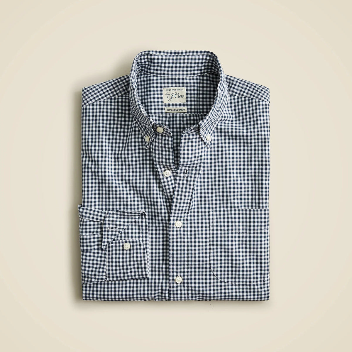 Secret Wash cotton poplin shirt