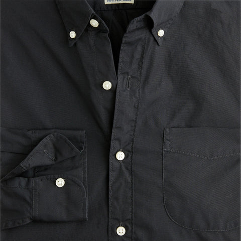 Slim Secret Wash cotton poplin shirt