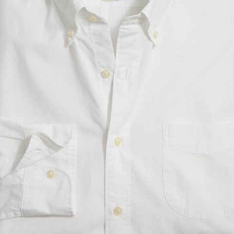 Secret Wash cotton poplin shirt