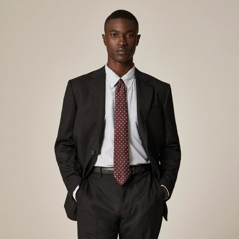 Crosby Classic-fit suit jacket in Italian wool