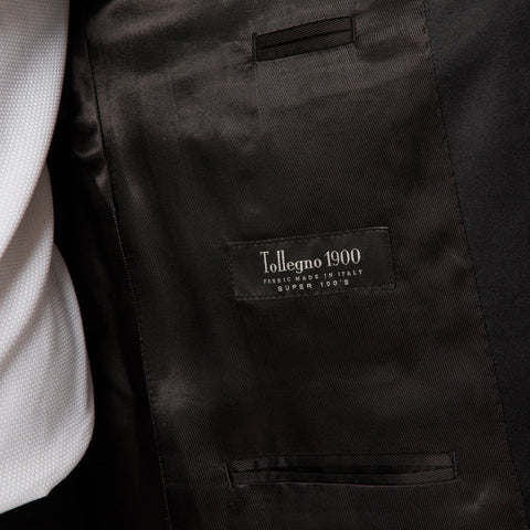 Crosby Classic-fit tuxedo jacket in Italian wool