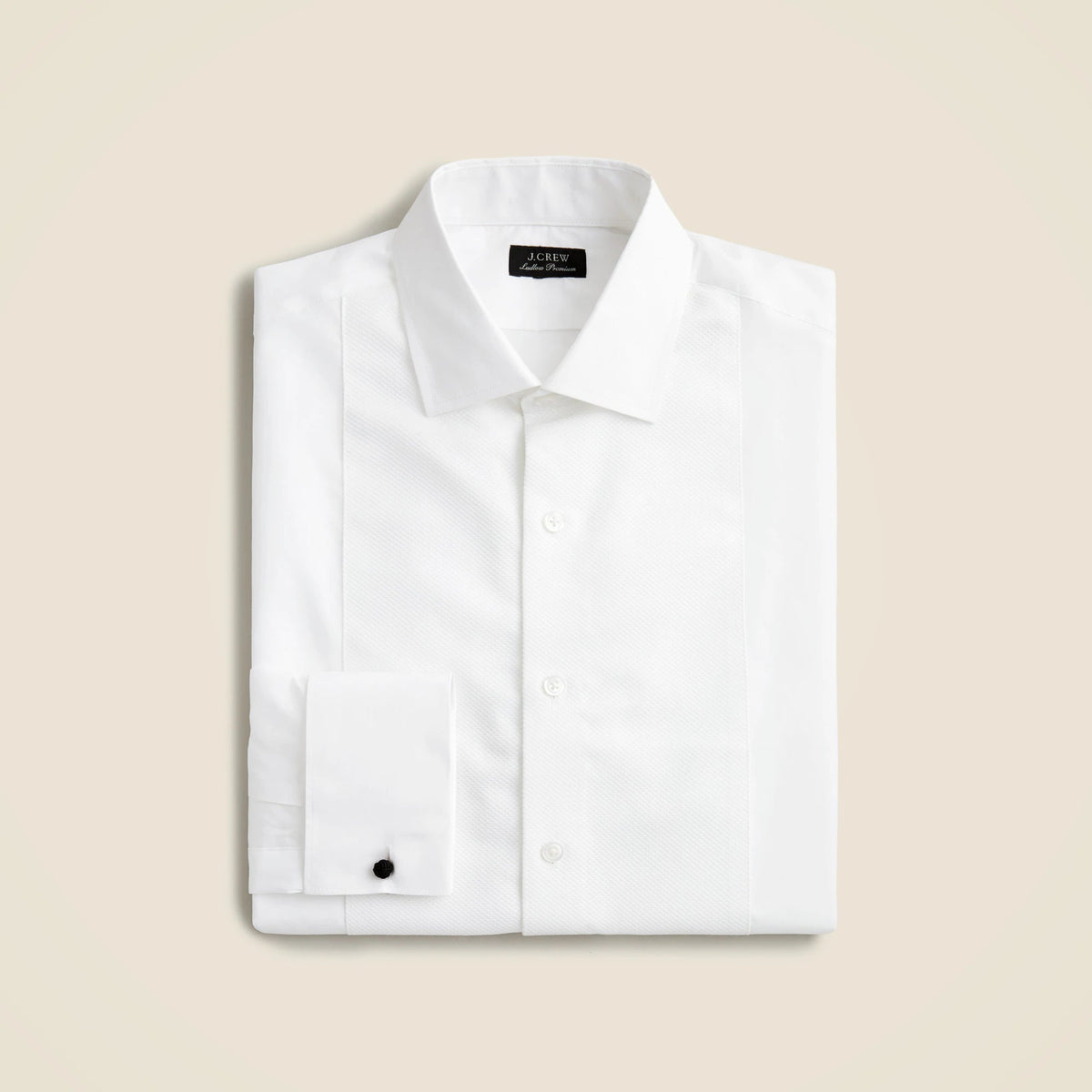 Ludlow premium fine cotton tuxedo shirt