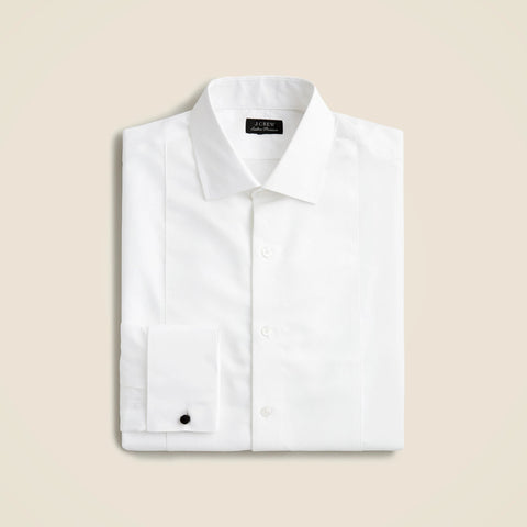 Ludlow premium fine cotton tuxedo shirt