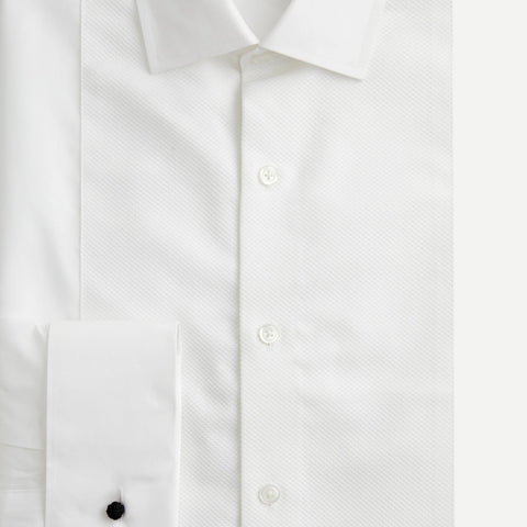 Ludlow premium fine cotton tuxedo shirt