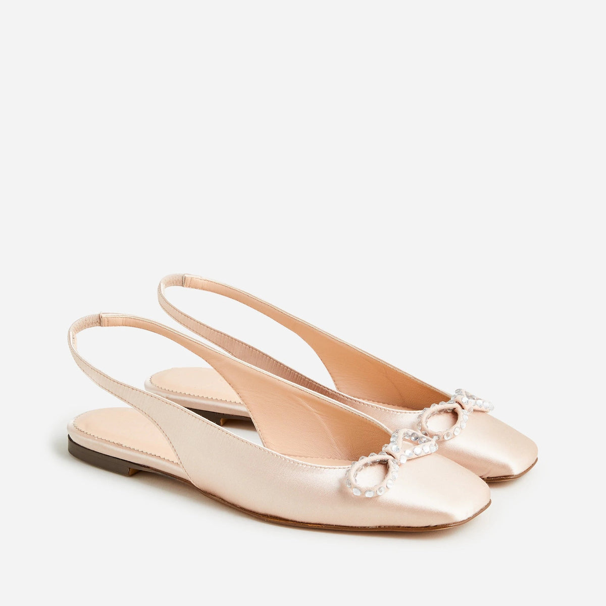Anya slingback flats with bow