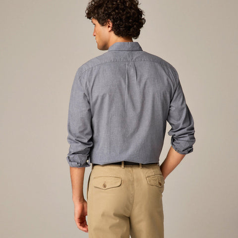 Secret Wash cotton poplin shirt