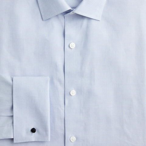Ludlow Premium fine cotton dress shirt with french cuffs