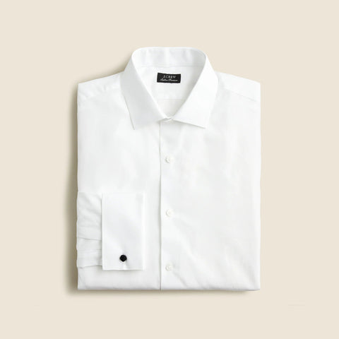 Ludlow Premium fine cotton dress shirt with french cuffs