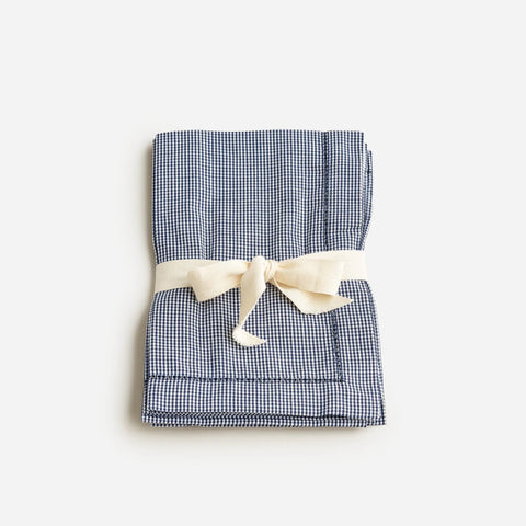 Set-of-four place mats in heritage microgingham