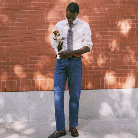 Classic jean in medium wash