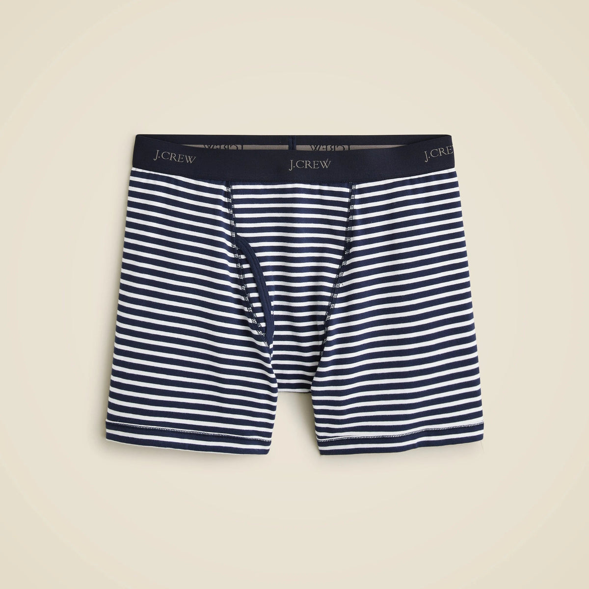 Stretch 4" boxer briefs in stripe