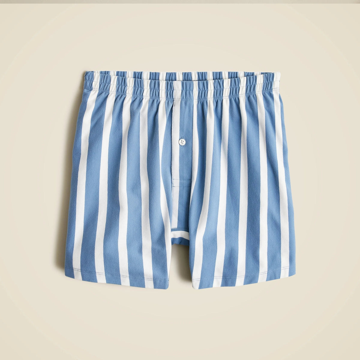 Stretch knit boxer short in stripe