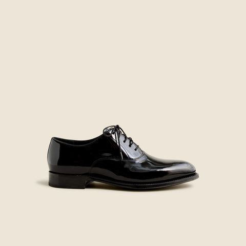 Ludlow tuxedo oxfords in patent leather