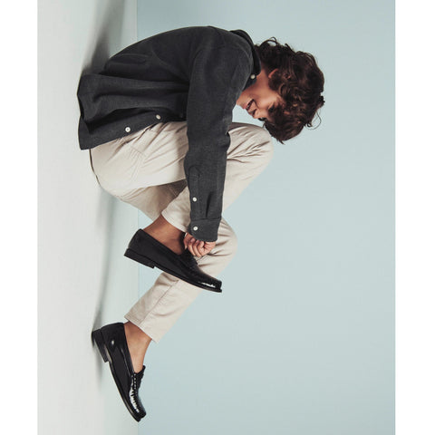 Kids' Camden loafers in leather