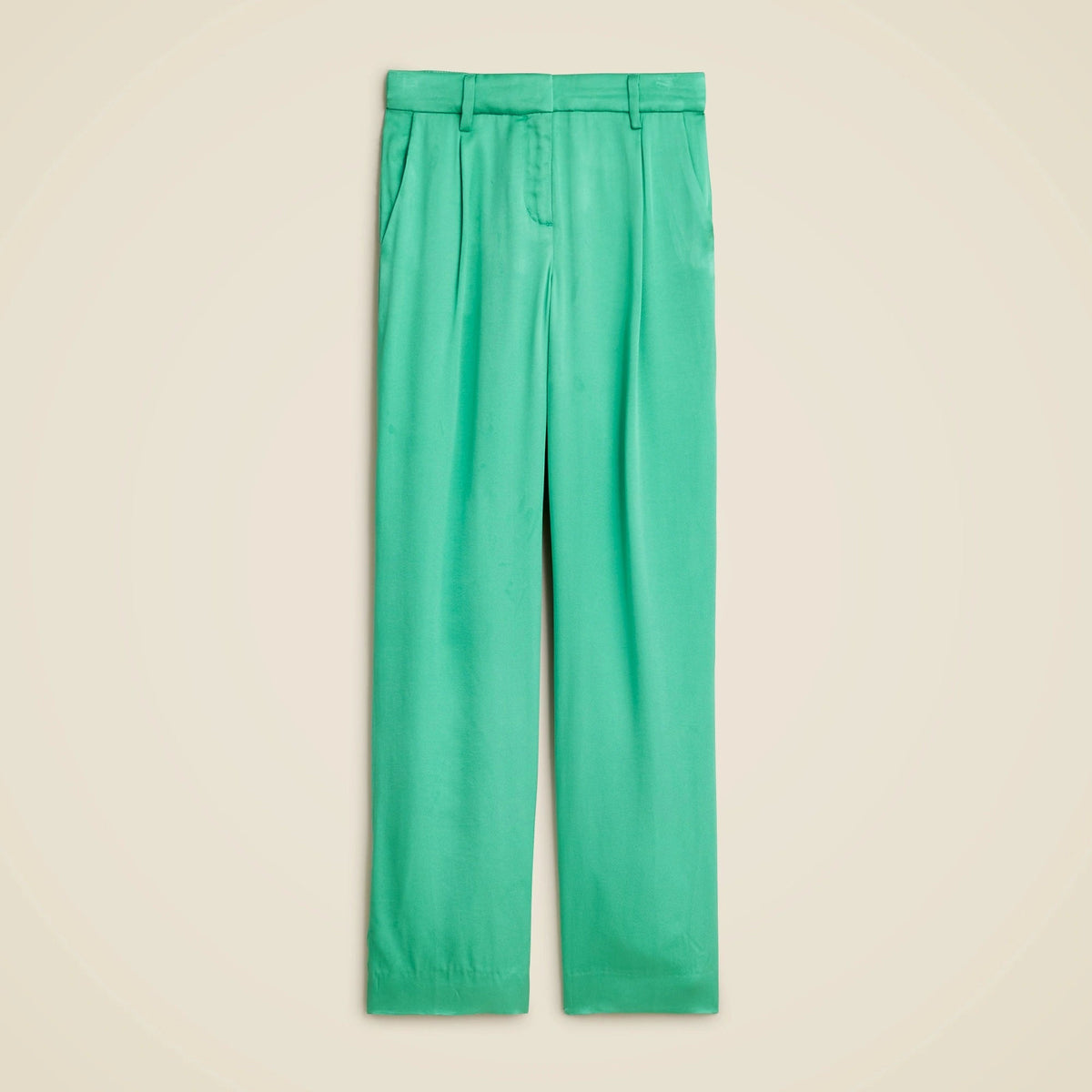 Tall straight-leg essential pant in luster crepe