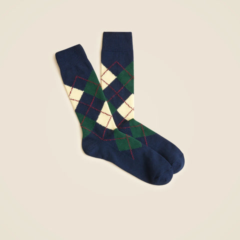 Argyle socks