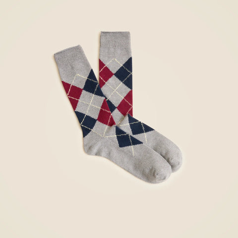 Argyle socks
