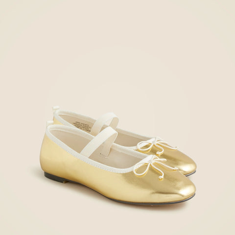 Girls' strappy ballet flats