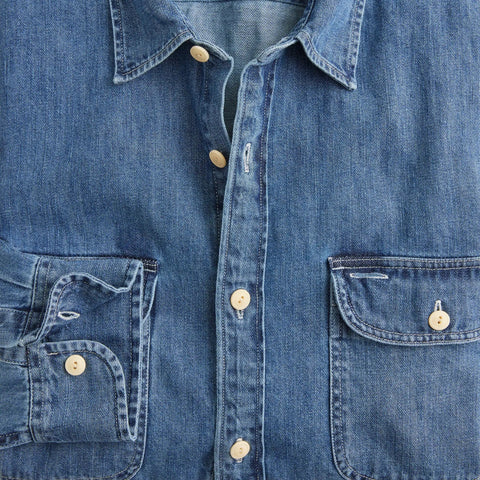 Midweight denim workshirt