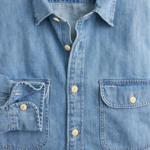 Midweight denim workshirt
