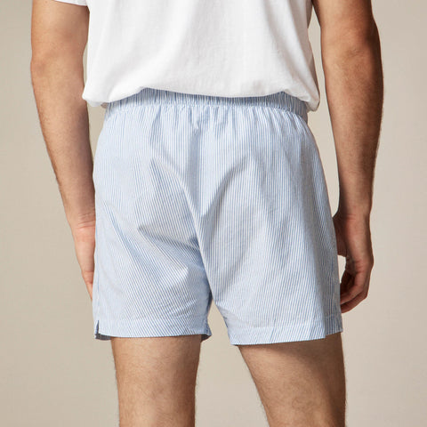 Boxer short in Broken-in organic cotton oxford