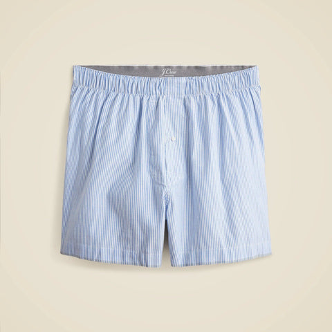 Boxer short in Broken-in organic cotton oxford