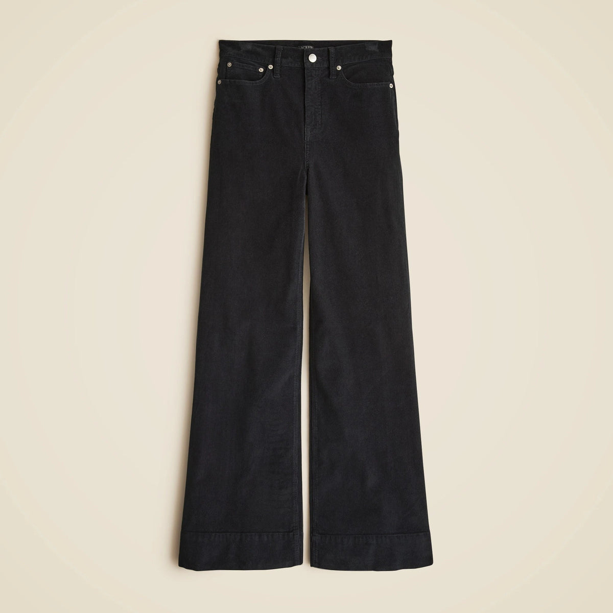 Wide-leg corduroy trouser