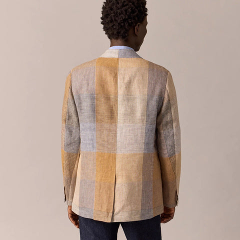 Kenmare Relaxed-fit blazer in linen twill
