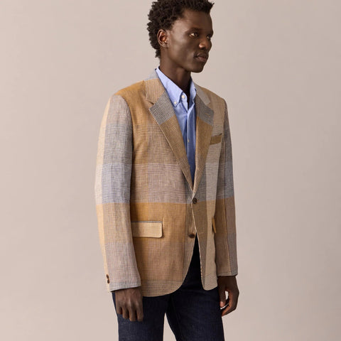 Kenmare Relaxed-fit blazer in linen twill