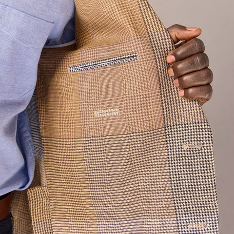 Kenmare Relaxed-fit blazer in linen twill