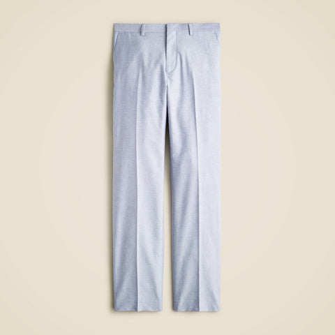 Crosby Classic-fit suit jacket in Portuguese cotton oxford