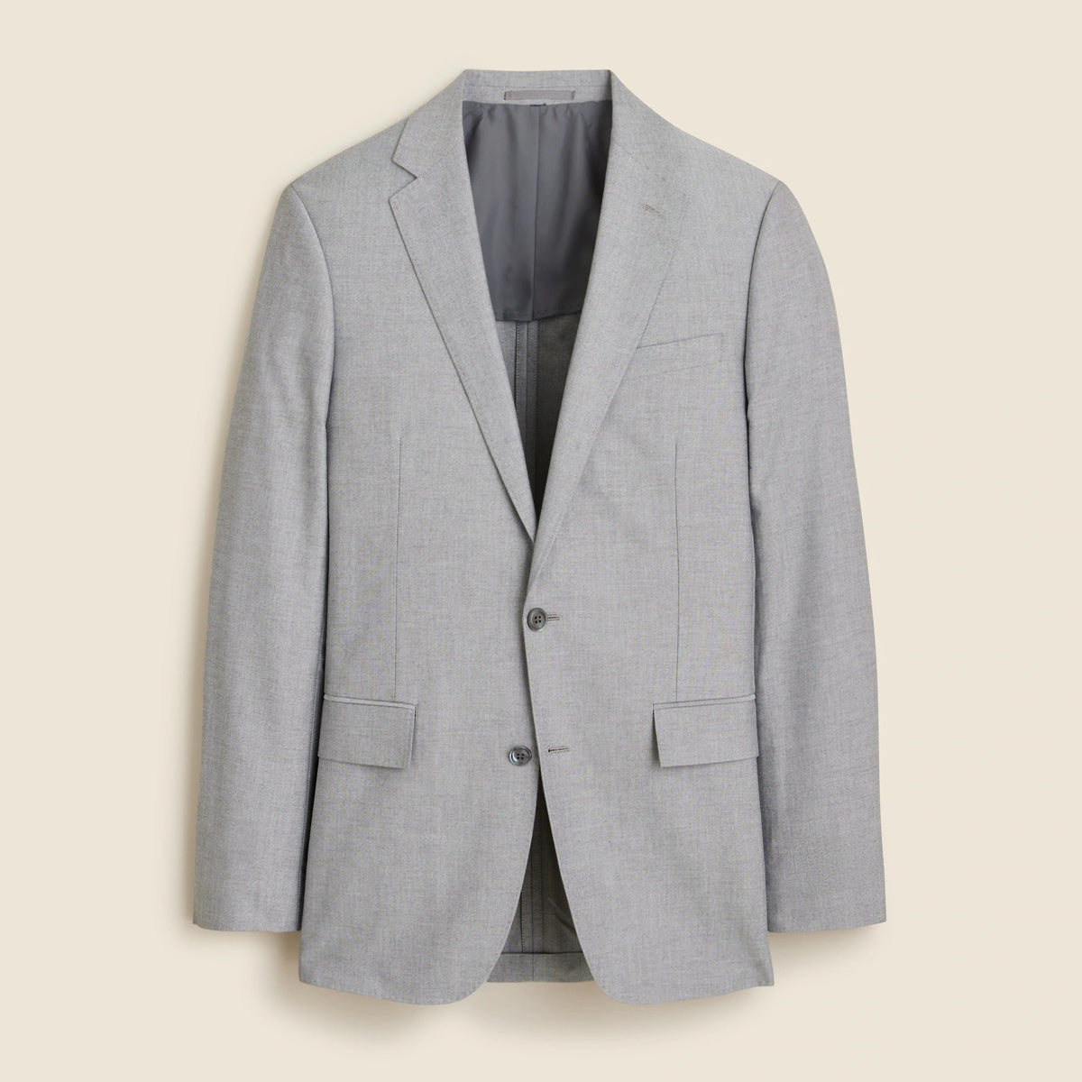 Ludlow Slim-fit suit jacket in Portuguese cotton oxford