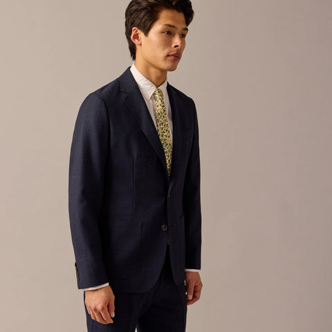 Ludlow Slim-fit suit jacket in English wool