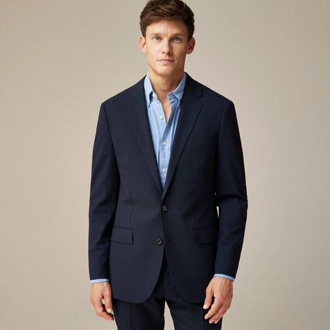 Ludlow Traveler Slim-fit suit jacket in Italian stretch wool blend