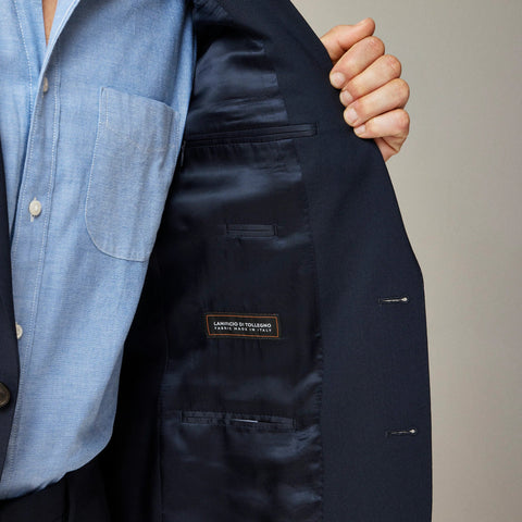 Ludlow Traveler Slim-fit suit jacket in Italian stretch wool blend