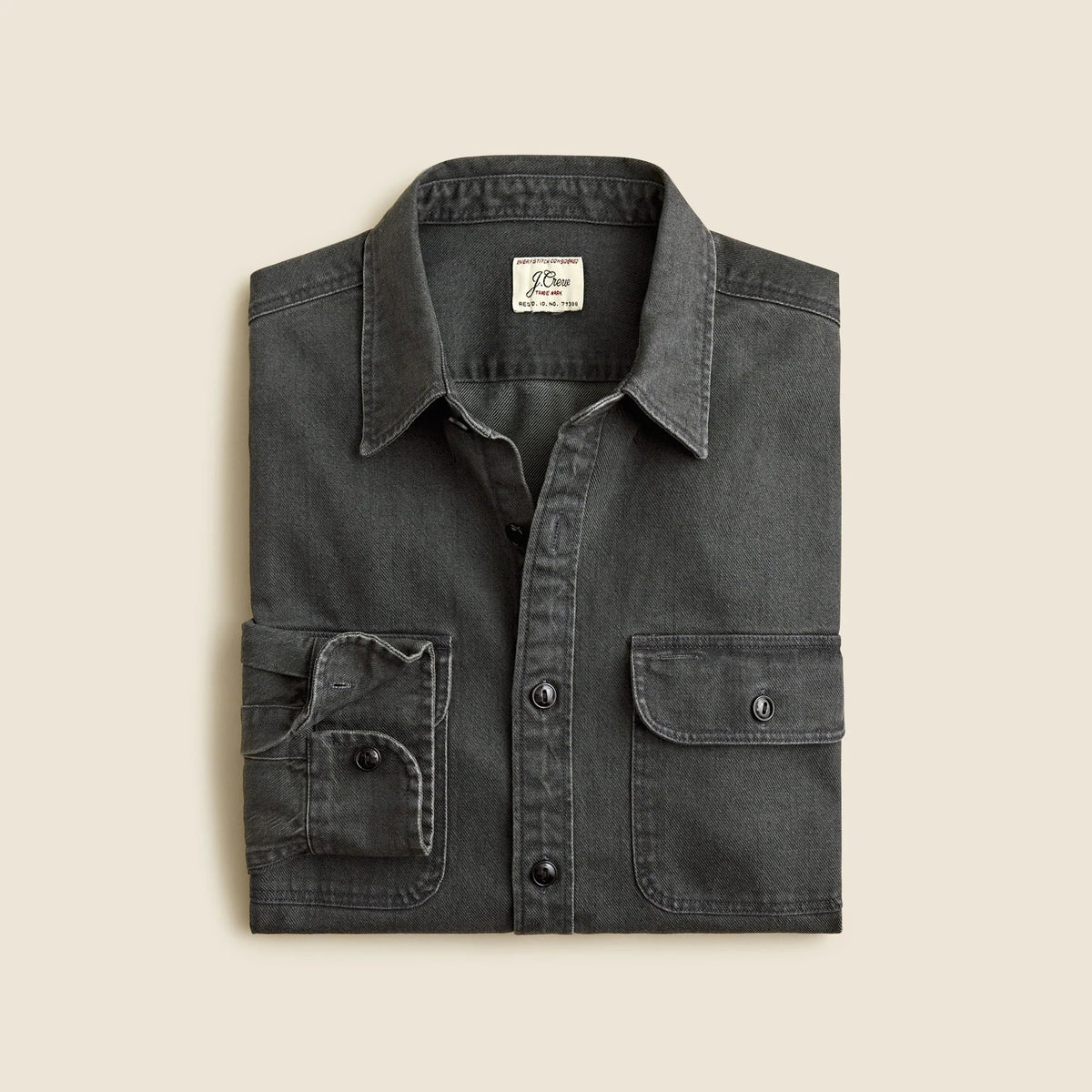 Midweight denim workshirt