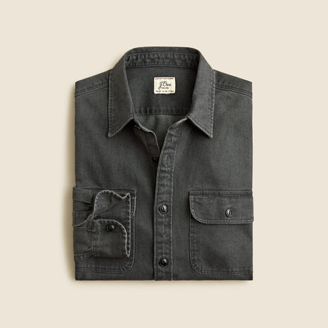 Midweight denim workshirt