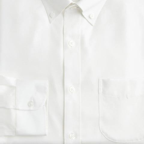 Slim Bowery wrinkle-free dress shirt with button-down collar