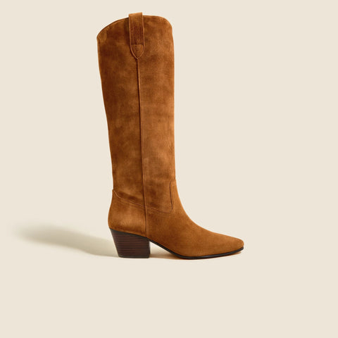 Piper knee-high boots in suede