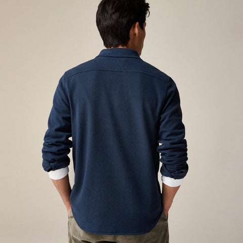 Seaboard soft-knit shirt in plaid